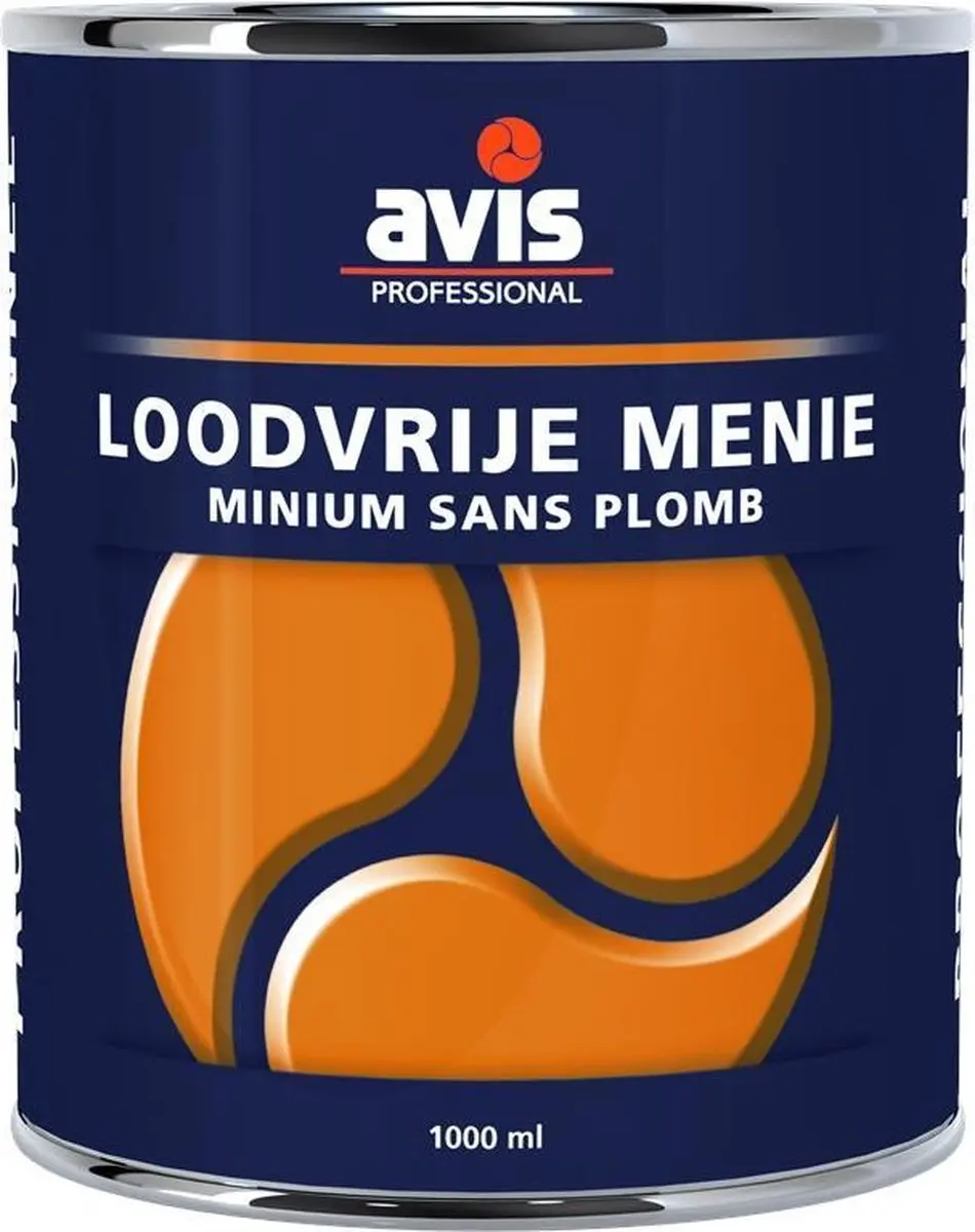 Avis Loodvrije Menie Oranje 2.5L Grondverf