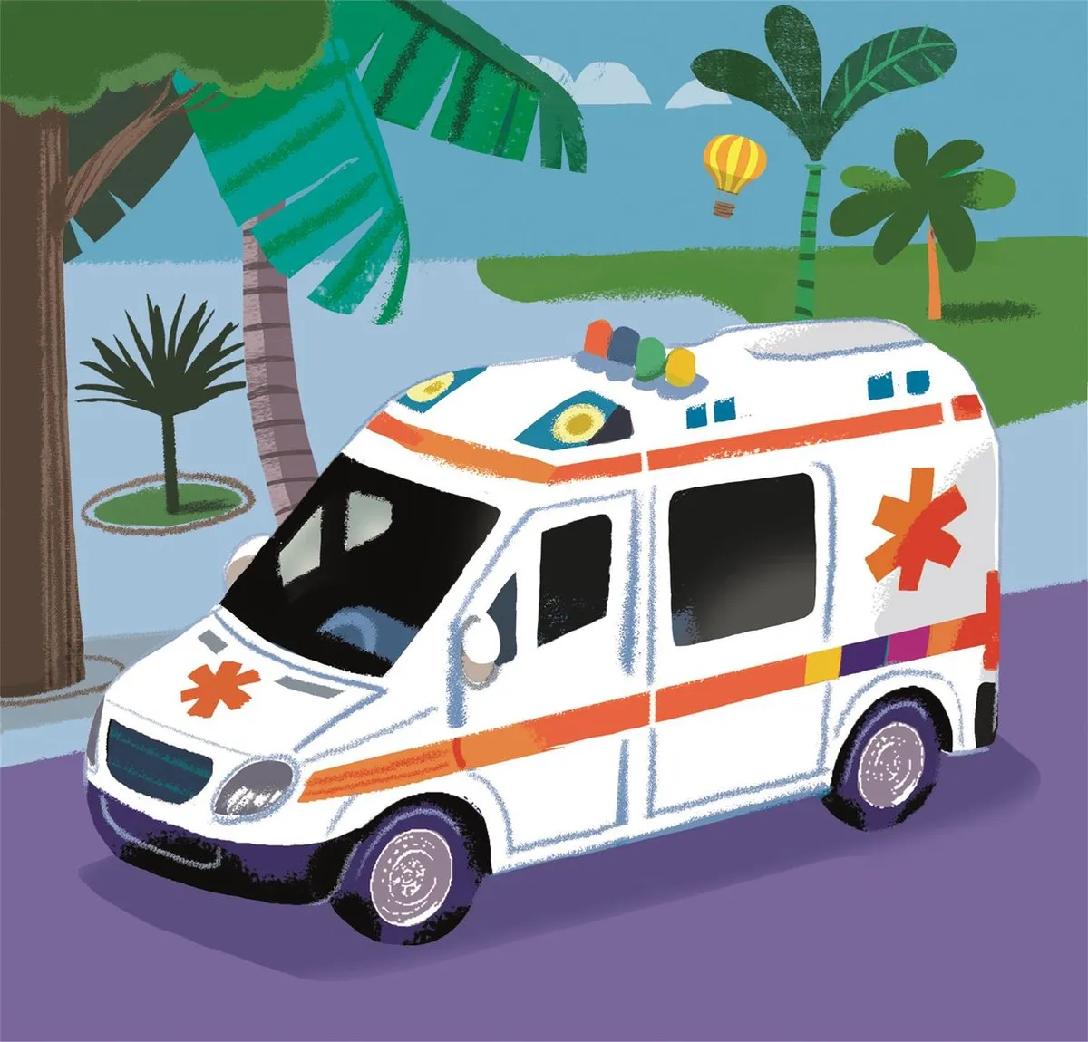 Clementoni Puzzel 144 Stuks Politie Brandweer Ambulance - Multikleur - afbeelding 6 van 6