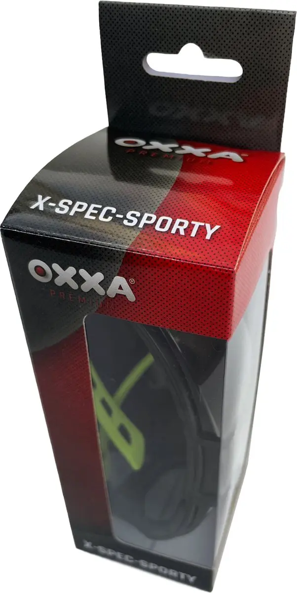 Oxxa X-Spec-Sporty 8231 Veiligheidsbril - Groen/Zwart - afbeelding 6 van 6