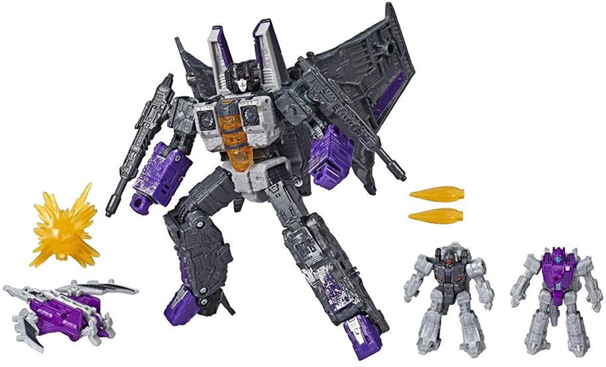Hasbro Transformers WFC Skywarp Phantomstrike Squadron - 4-Pack