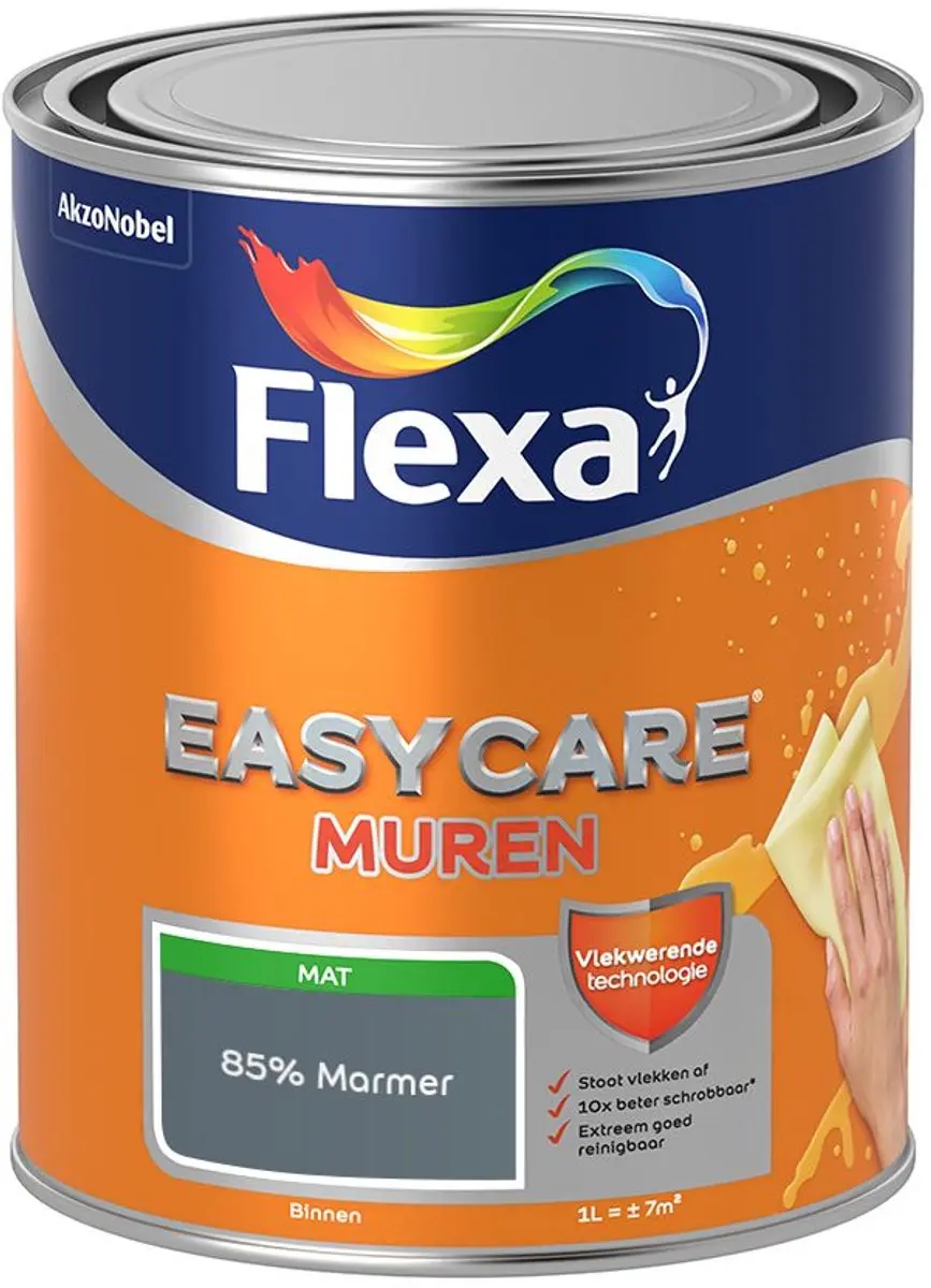 Flexa Easycare Murenverf 85% Marmer - 1L