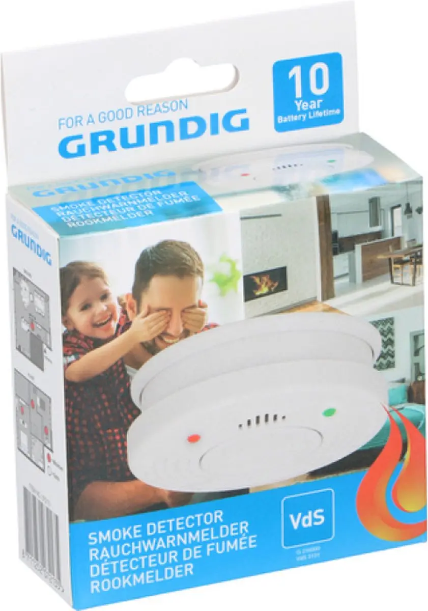 Grundig Rookmelder CR2 - Wit