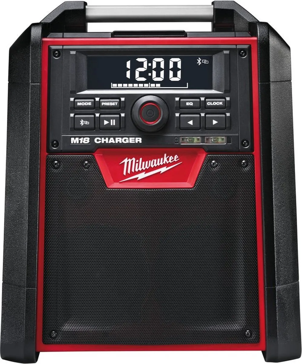Milwaukee M18 RC-0 Accu Bouwradio met Laadfunctie