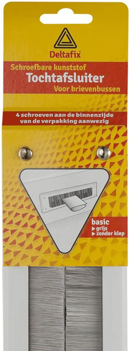 Deltafix Brievenbusborstel 34x8,3cm