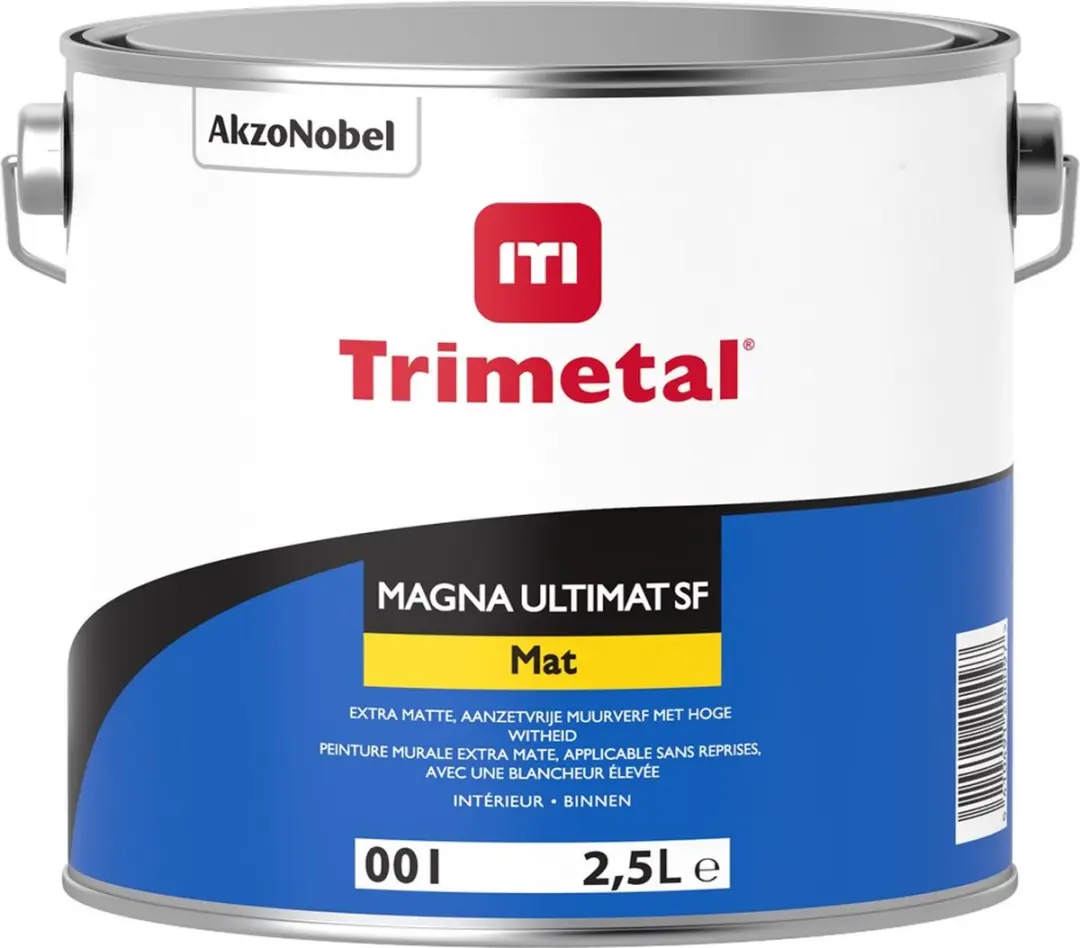 Trimetal Magna Ultimat Sf Verf - 2,5L - Wit