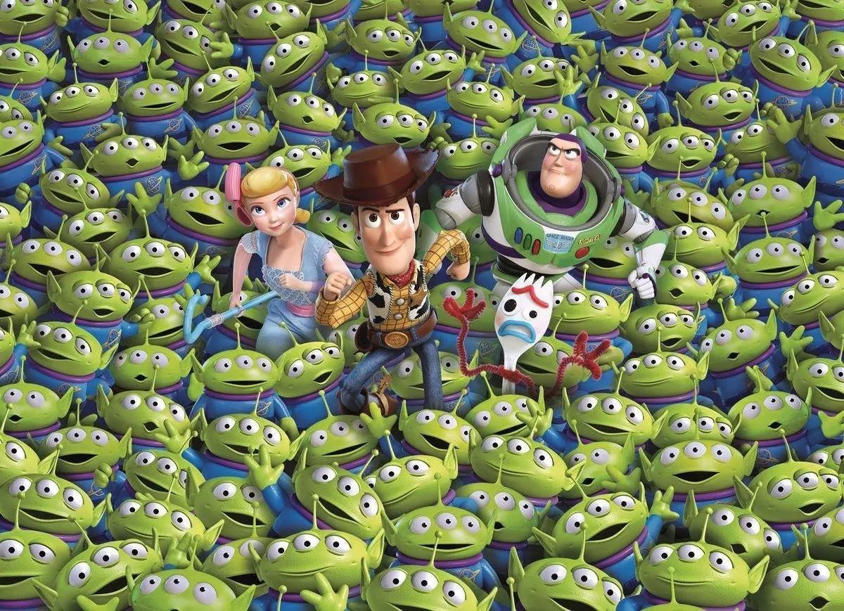 Clementoni Toy Story 4 Legpuzzel 1000 Stuks - Multicolor
