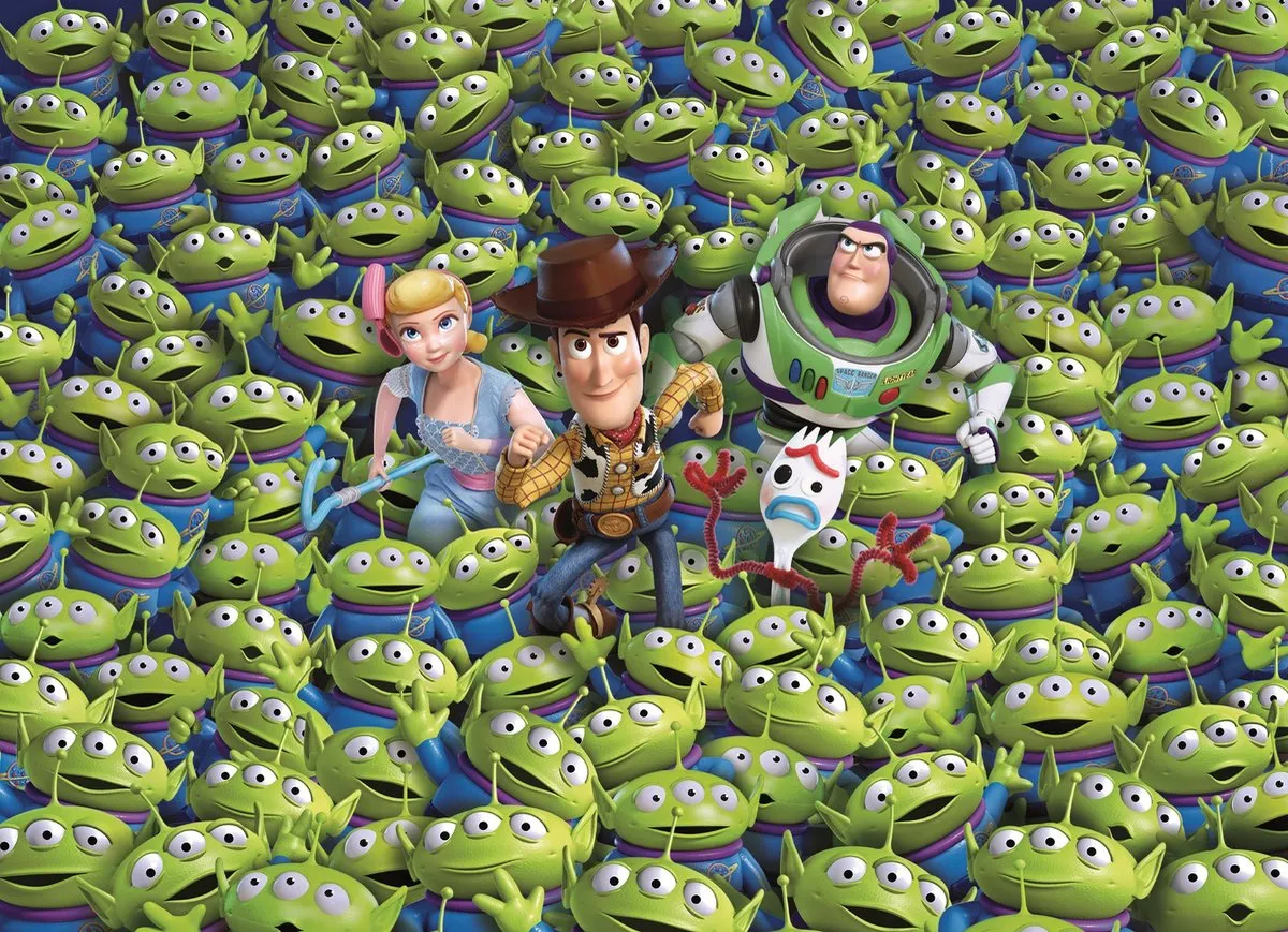 Clementoni Toy Story 4 Legpuzzel 1000 Stuks - Multicolor