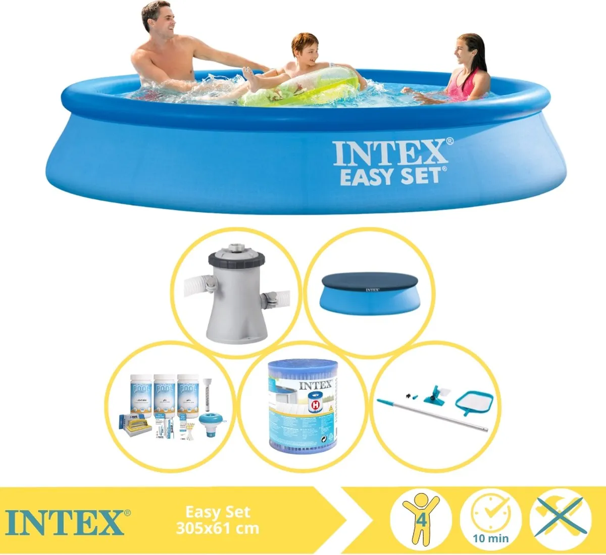 Intex Easy Set Zwembad 305x61cm