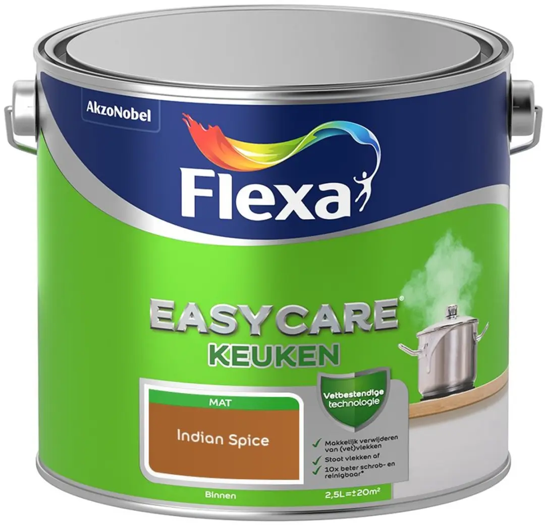 Flexa Easycare Keukenverf Indian Spice 2,5L