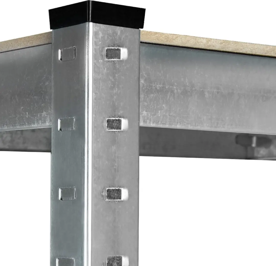 Monzana Schroefloze Stellingkast 5-delig - 875kg - 180x90x40cm - Zilver