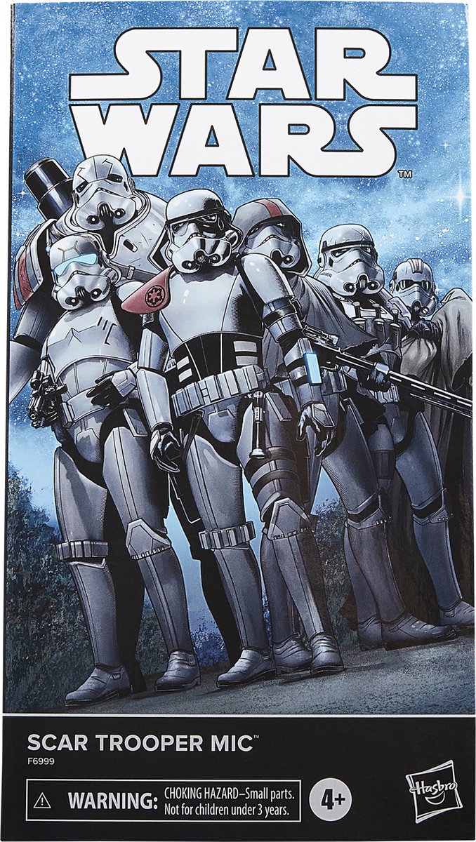 Hasbro Star Wars Actiefiguur SCAR Trooper Mic 15 cm Black Series Multicolours