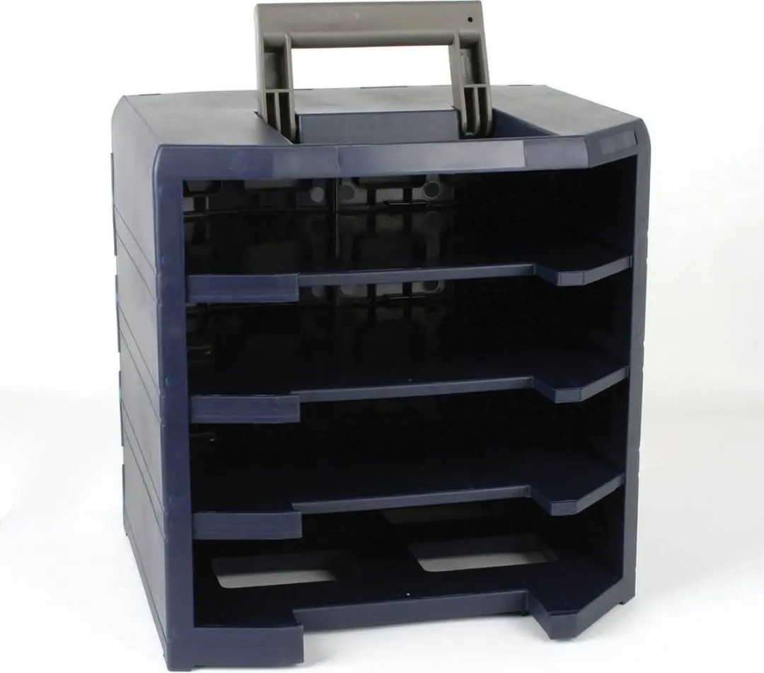 Raaco HandyBoxxser 5x5 R-BLU Leeg - Blauw
