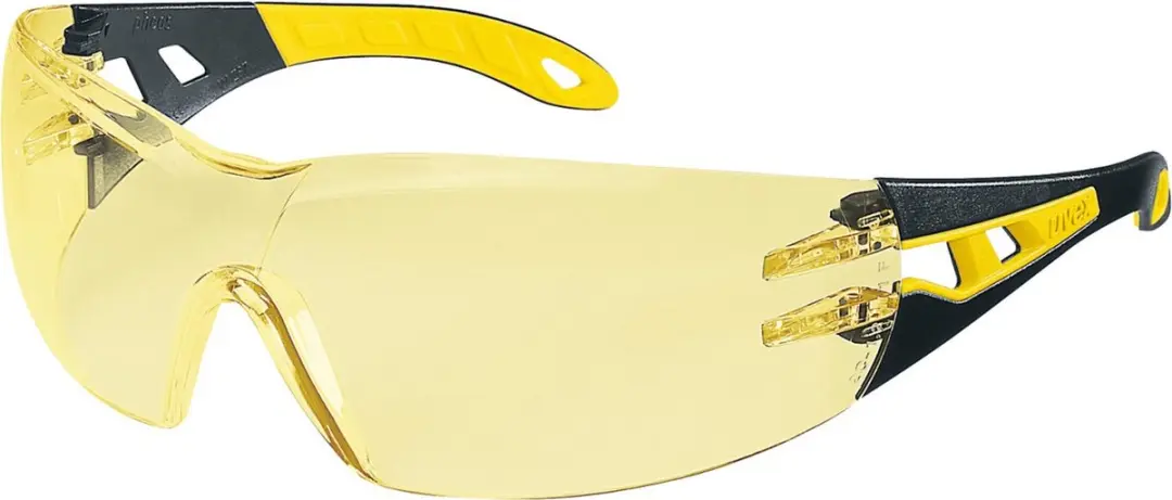 Uvex Pheos 9192-385 Veiligheidsbril - Geel/Zwart