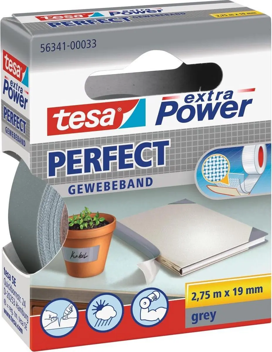 Tesa Perfect 56341-00033-03 Textieltape