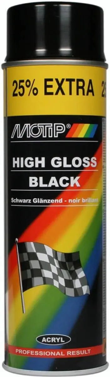 Motip Spuitbus Lak Set 4x500ml - Multi Kleur