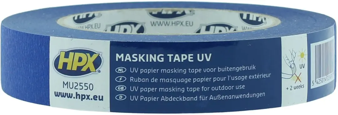 Masking tape UV - blauw 25mm x 50m