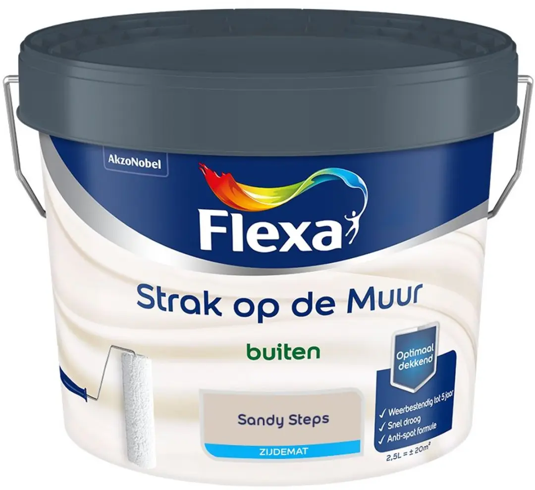 Flexa Sandy Steps Mengverf 2,5L