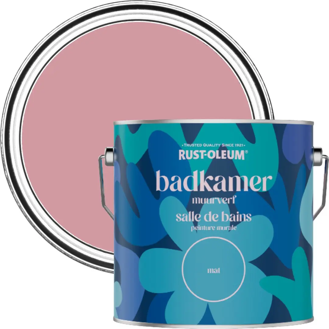 Rust-Oleum Roze Badkamer muurverf