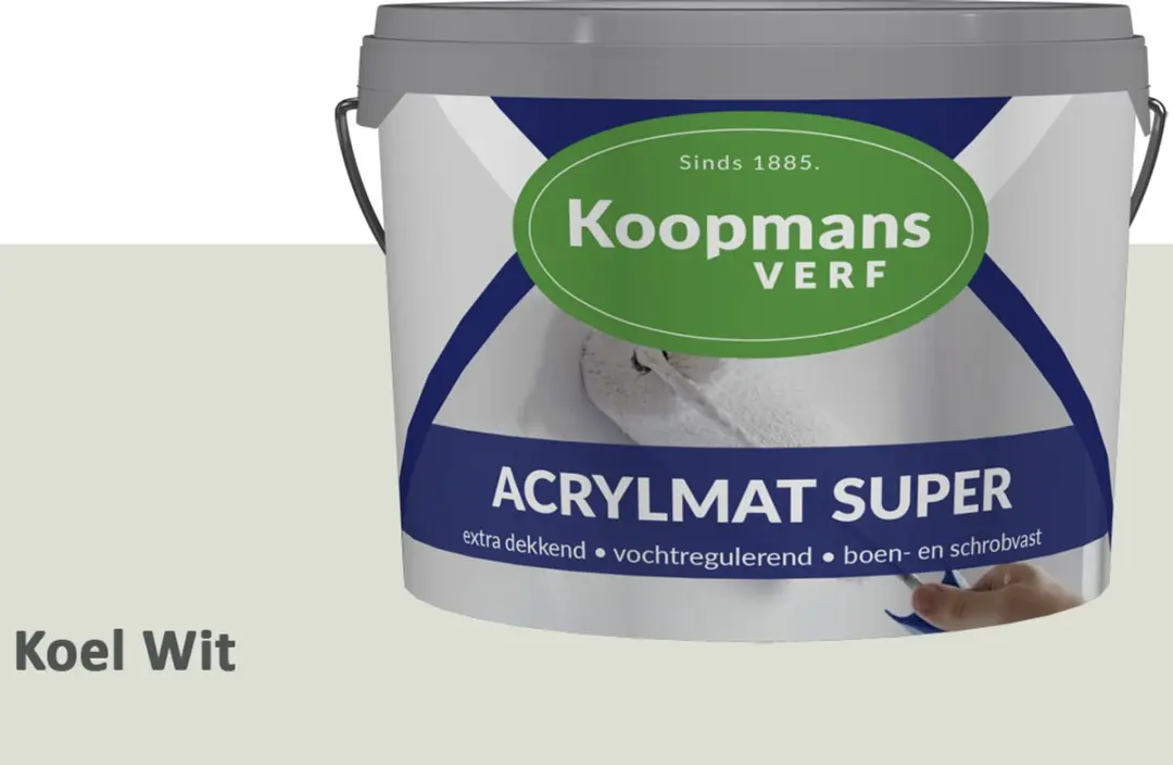 Koopmans Acrylmat Super Matte Muurverf 2,5L