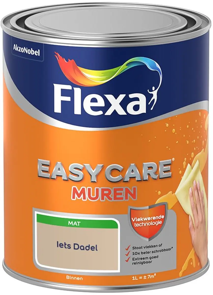 Flexa Easycare Muren Iets Dadel Mengverf 1L