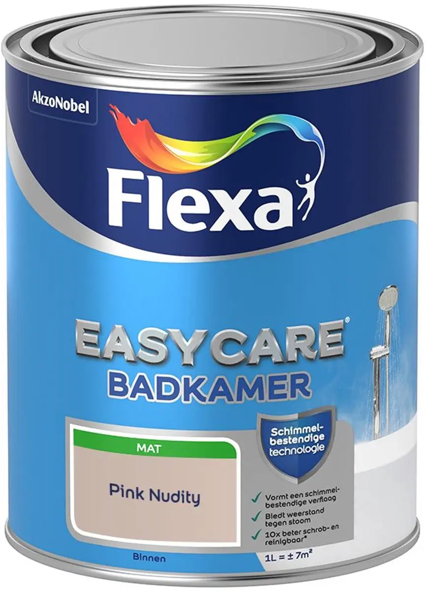 Flexa Easycare Badkamer Mengverf Pink Nudity 1L