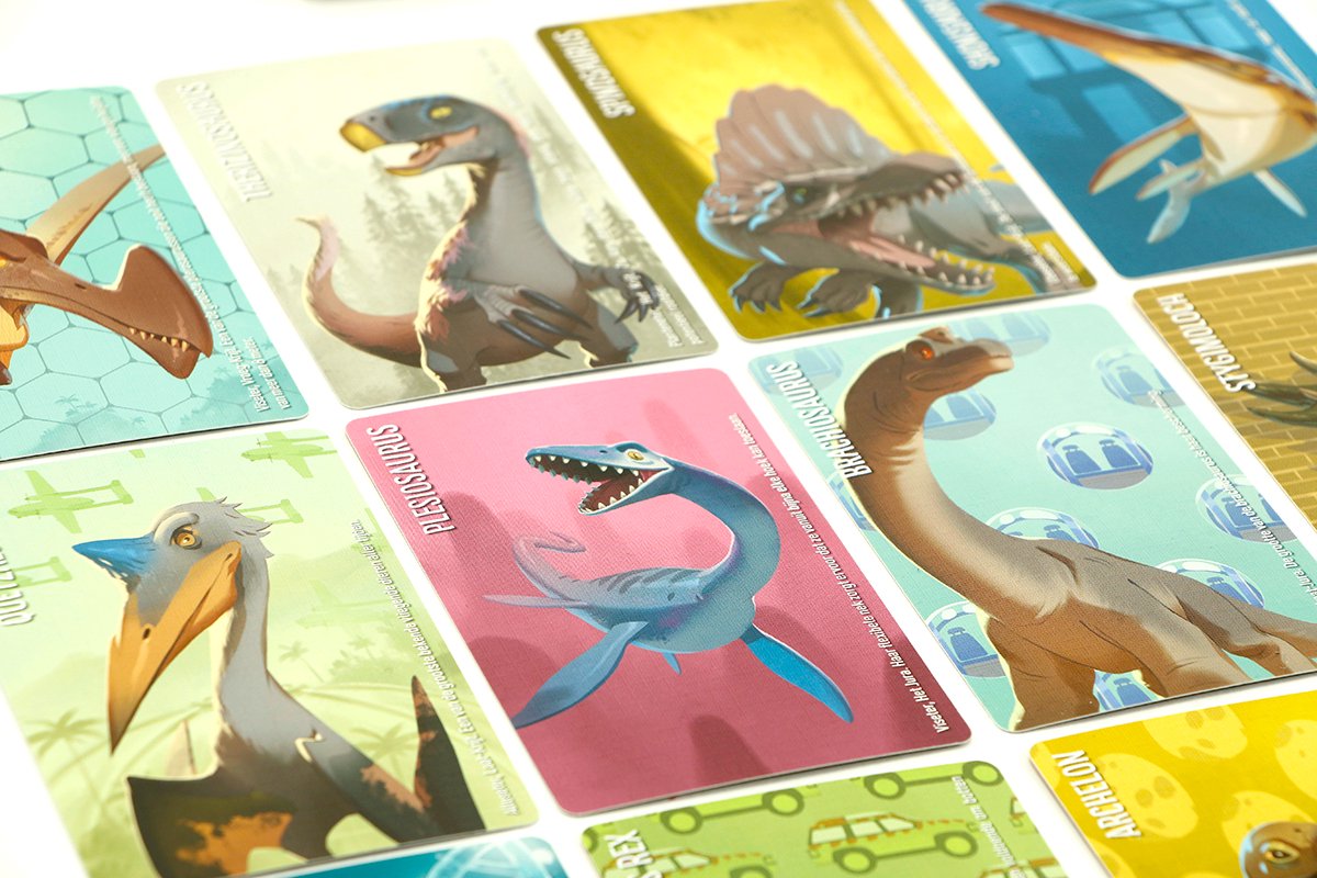 999 Games - Similo: Jurassic World - Kaartspel - Coöperatief kaartspel - Klein cadeautje