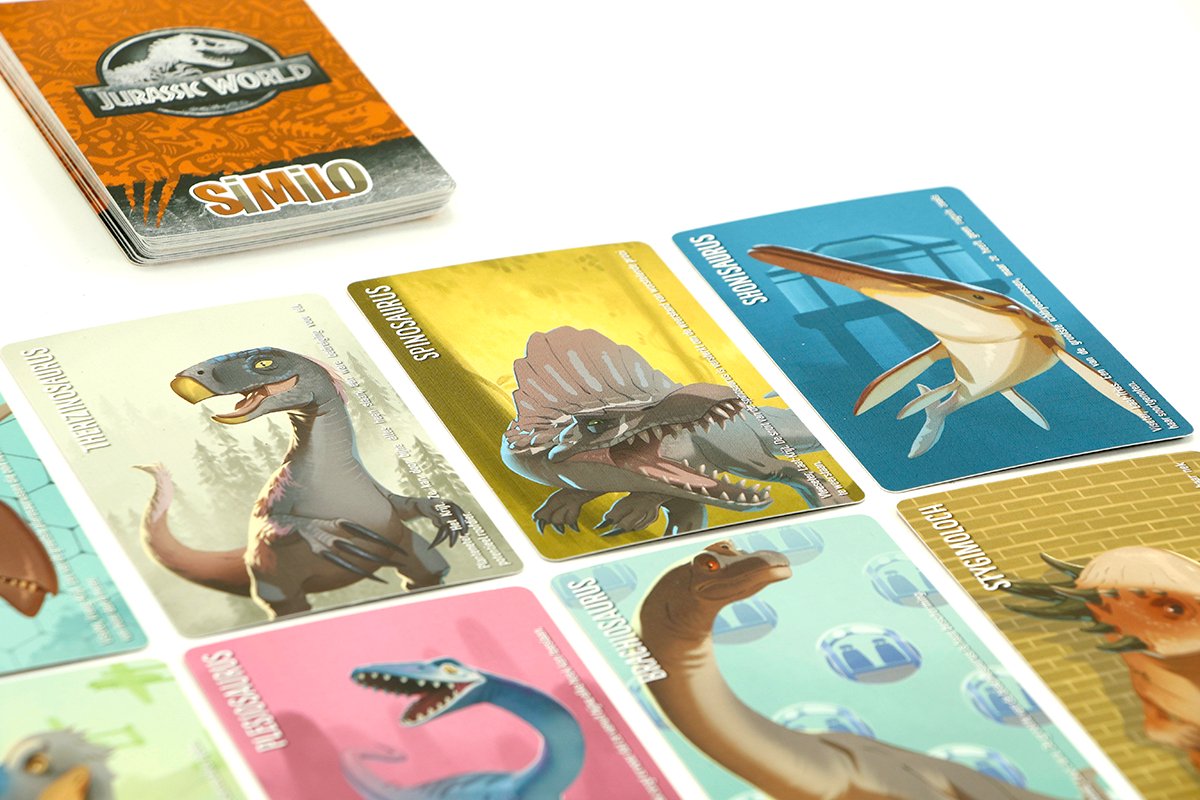 999 Games - Similo: Jurassic World - Kaartspel - Coöperatief kaartspel - Klein cadeautje