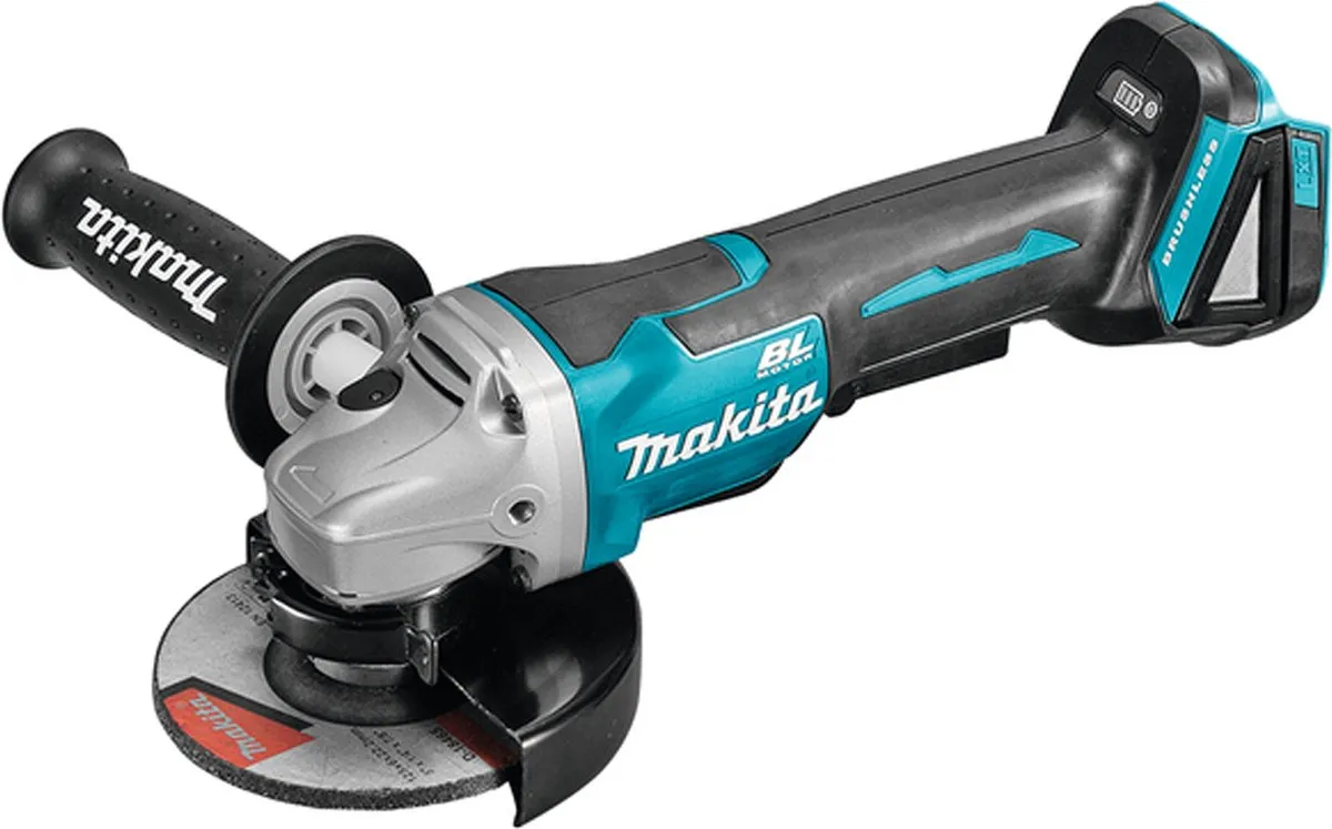 Makita DGA508Z Haakse Slijper 18V - 125mm - Koolborstelloos