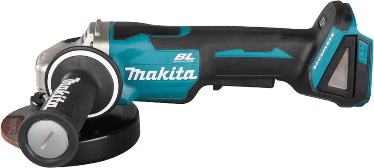 Makita DGA508Z Haakse Slijper 18V - 125mm - Koolborstelloos