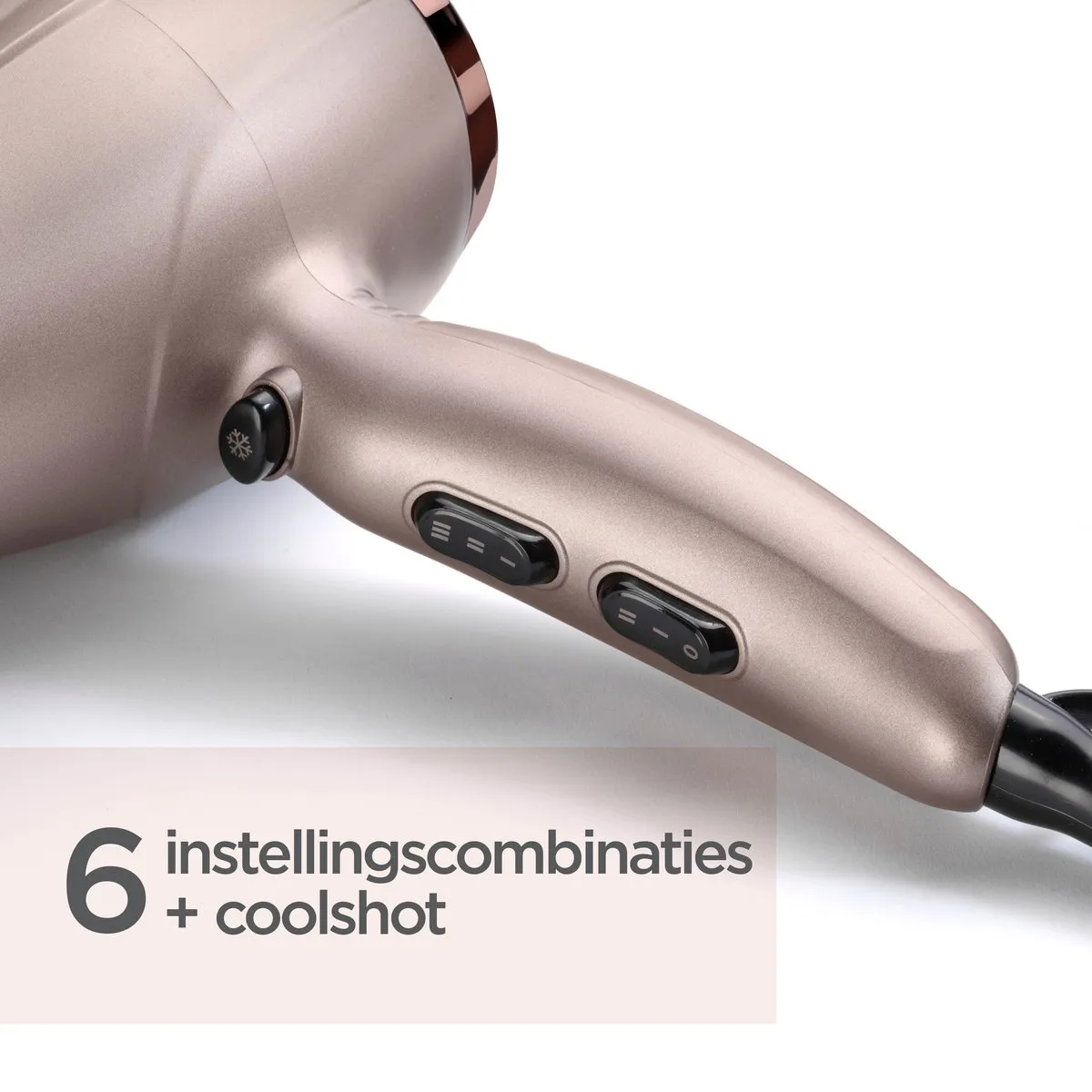 Babyliss Smooth Dry 5790PE Föhn 2300W - Licht Bruin