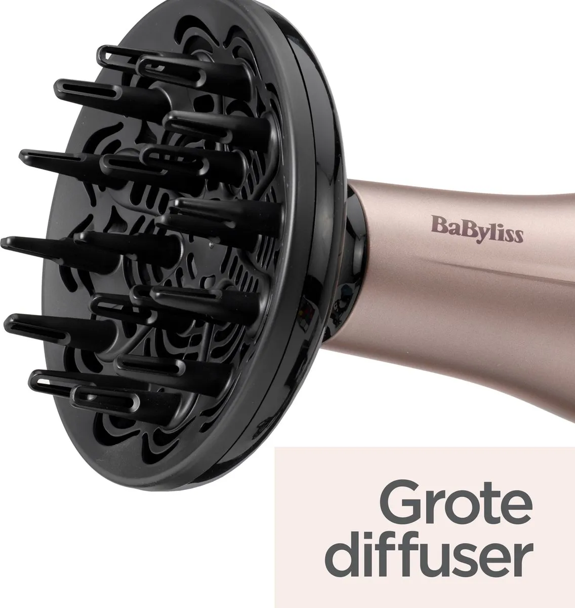 Babyliss Smooth Dry 5790PE Föhn 2300W - Licht Bruin