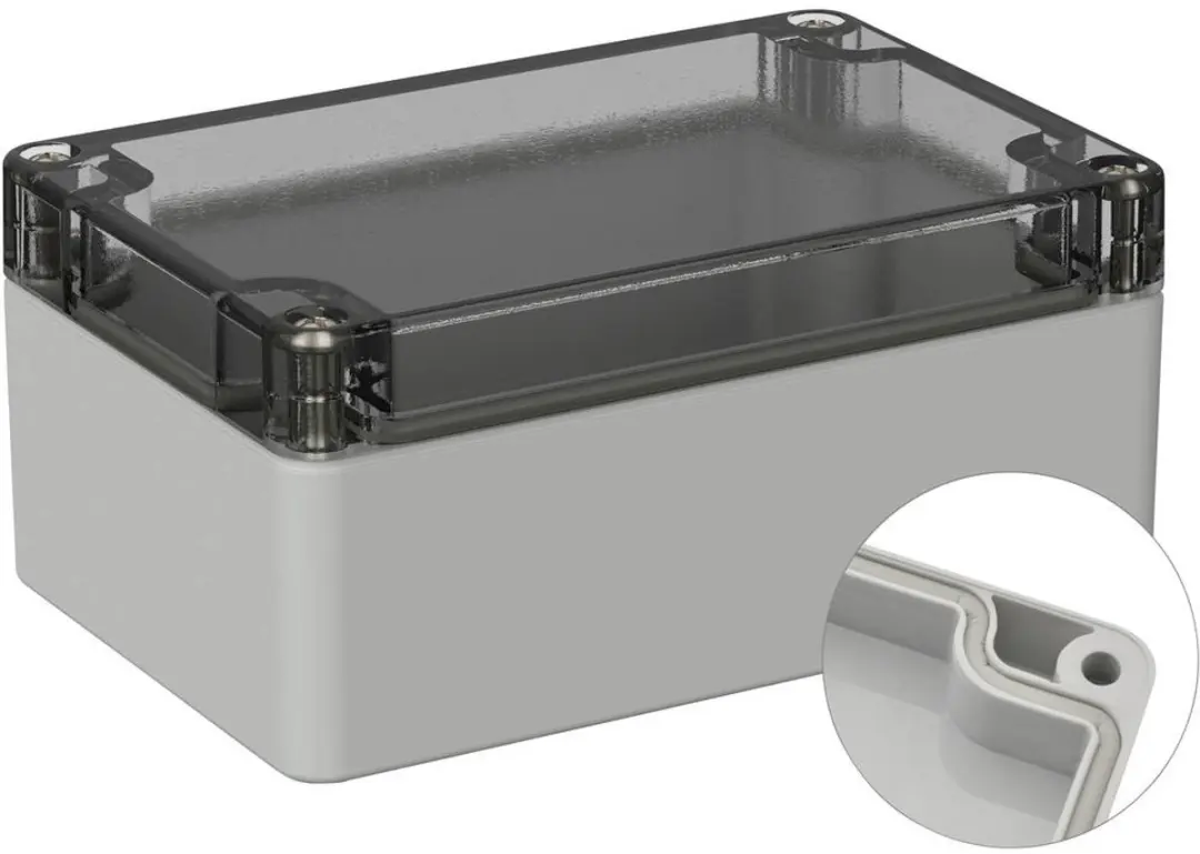 Tru Components TC-9065456 Outdoorbehuizing 120x80x55cm - Polycarbonaat - Grijs-wit