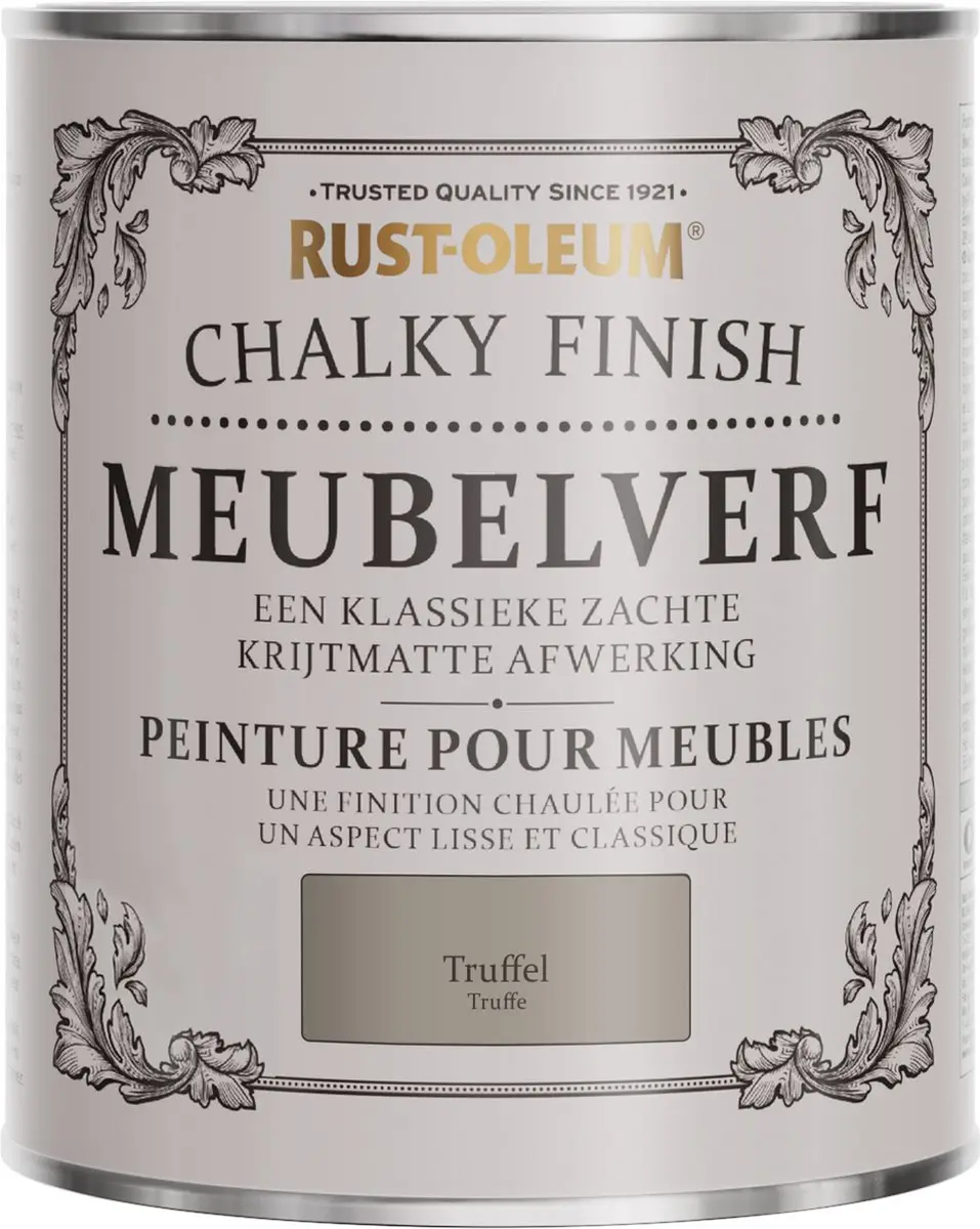 Rust-Oleum Bruin Chalky Finish Meubelverf 750ml - Truffel