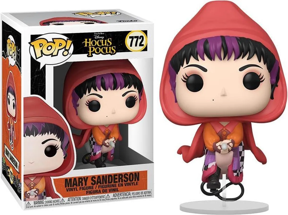Disney POP! Mary Flying Funko Hocus Pocus Verzamelfiguur 9cm - Multicolours - afbeelding 3 van 5