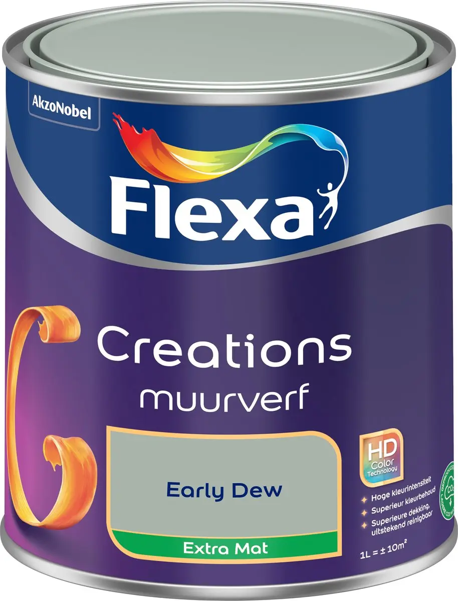 Flexa Creations Muurverf Extra Mat Early Dew 1L