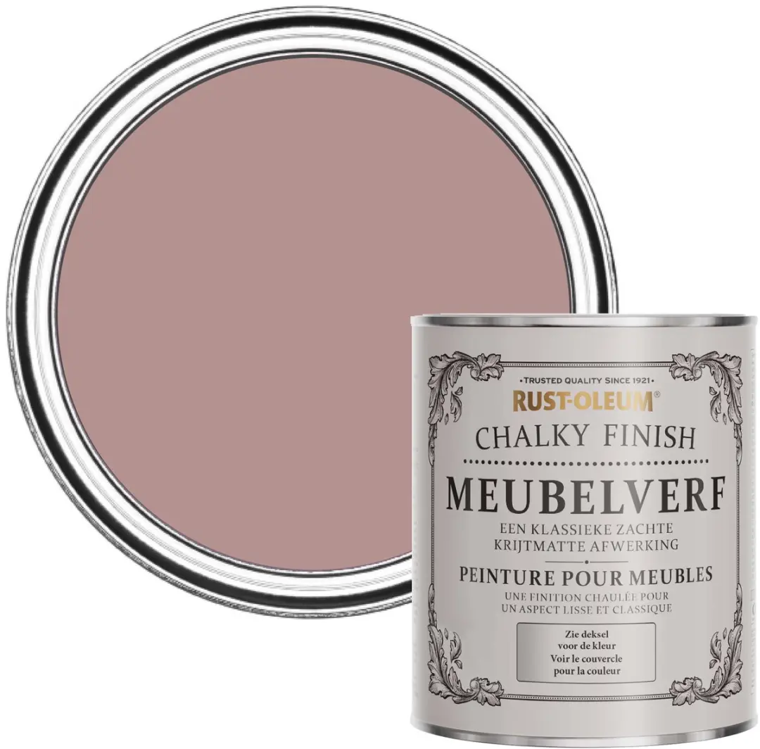 Rust-Oleum Chalky Meubelverf Blush 750ml