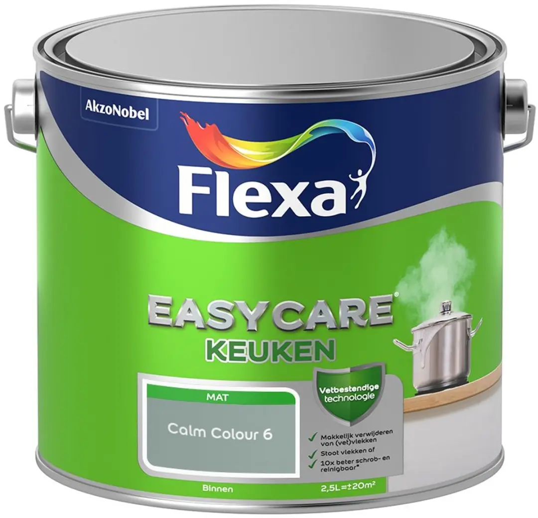 Flexa Easycare Keuken Mengverf Calm Colour 6