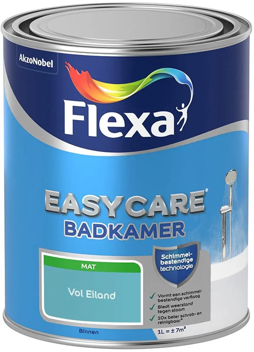 Flexa Easycare Badkamer Vol Eiland Mengverf 1L