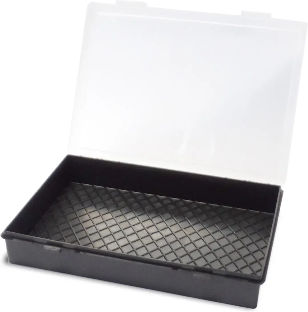 TAYG Sorteerdoos 16 Bakjes - 330x247x54mm - Zwart/Rood
