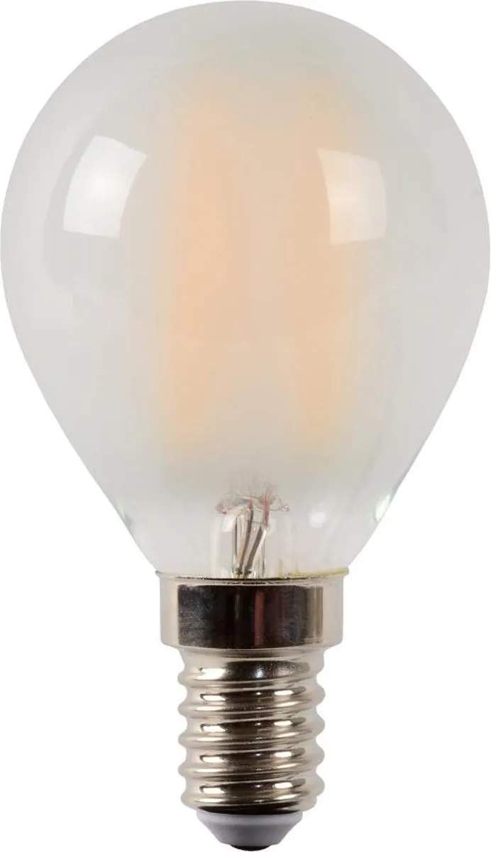 Lucide P45 LED Filamentlamp E14 4W 2700K - Mat - afbeelding 6 van 6