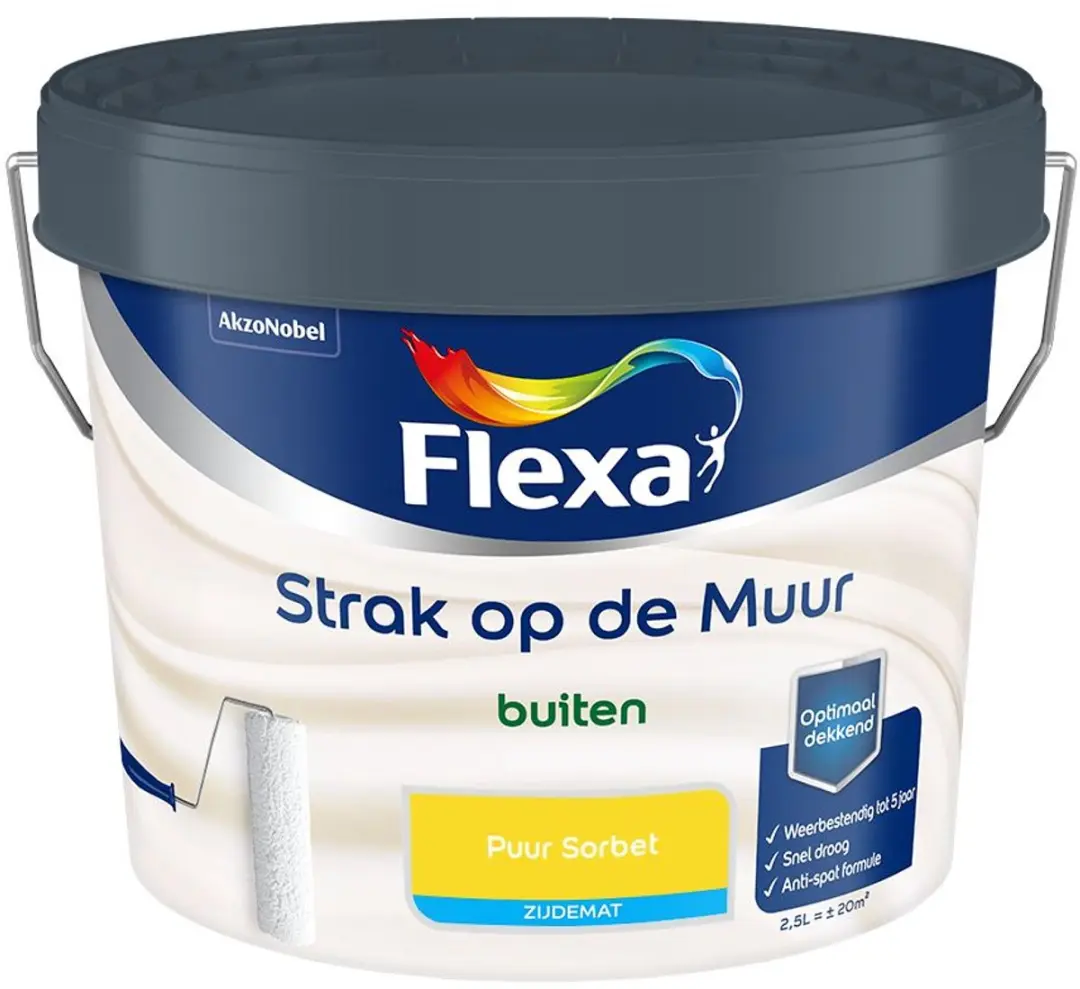 Flexa Mengverf Puur Sorbet 2,5L