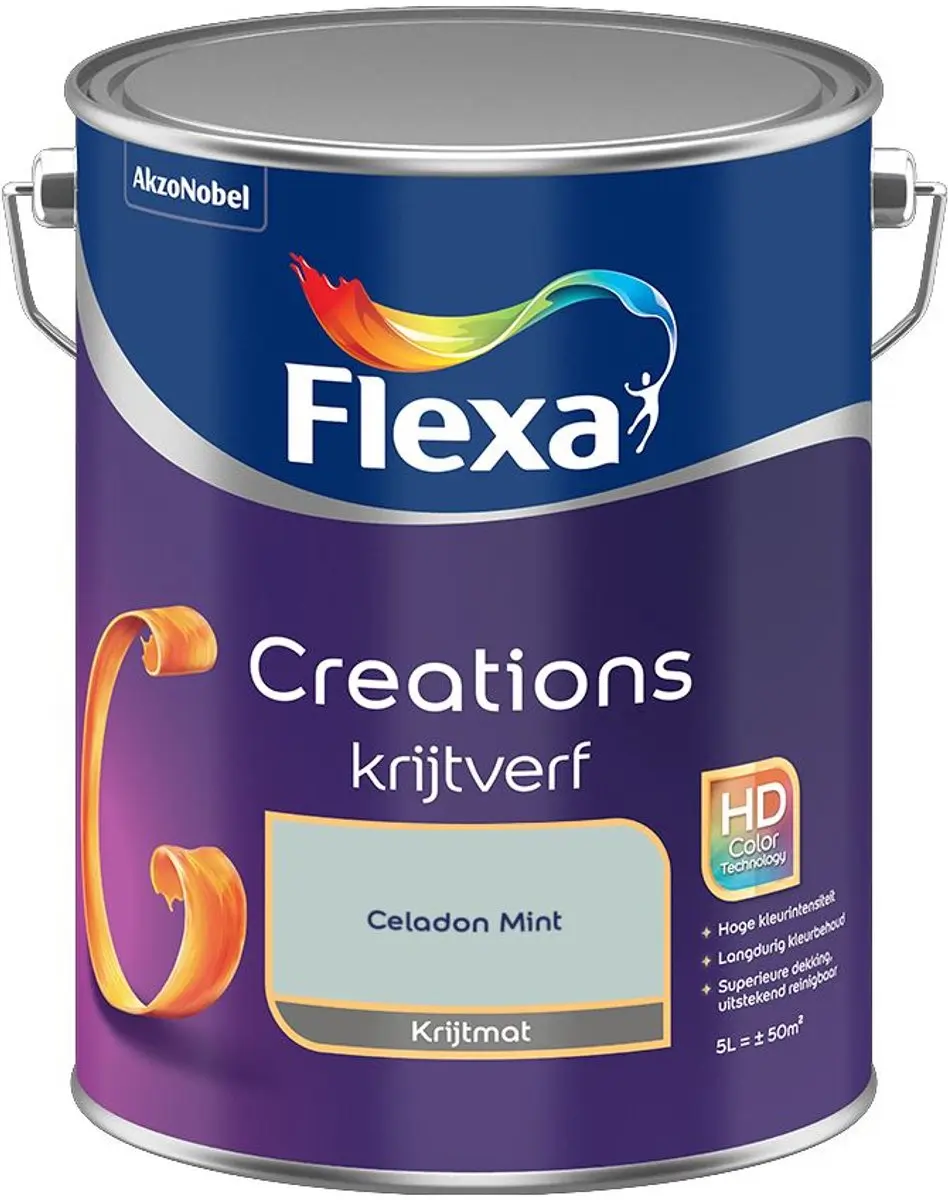 Flexa Creations Muurverf Celadon Mint