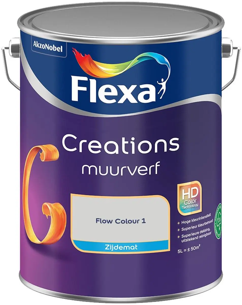 Flexa Creations Muurverf Zijdemat Flow Colour 1