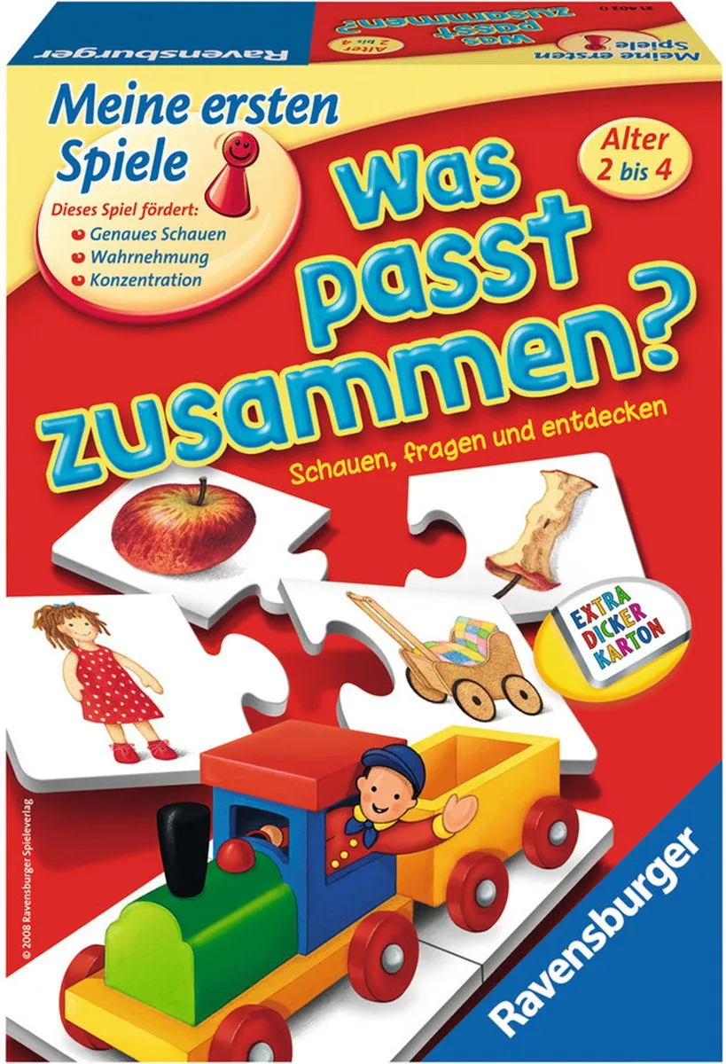Ravensburger Contourpuzzel 4005556214020 - Meerkleurig - afbeelding 6 van 6