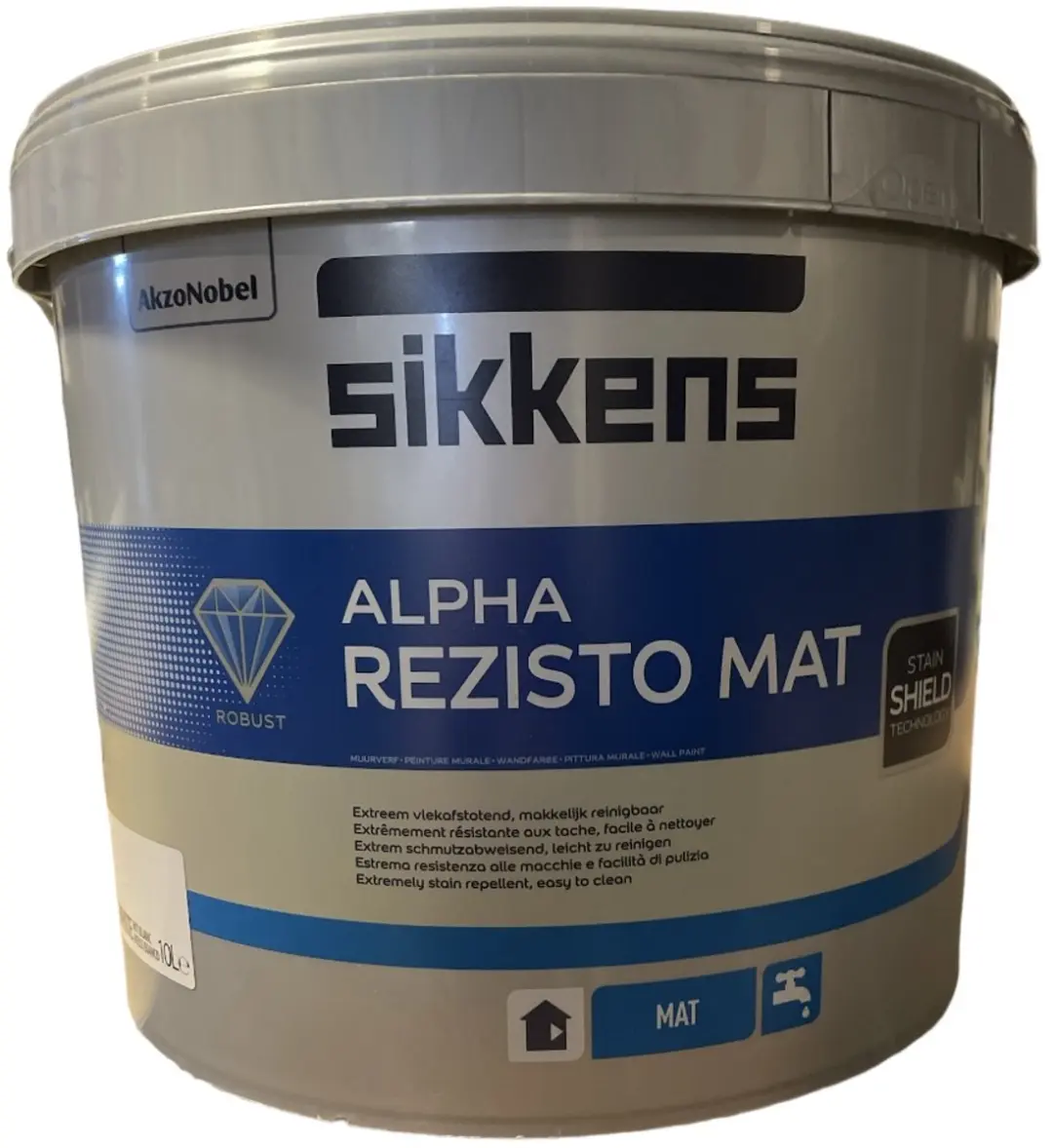 Sikkens Alpha Rezisto Mat Wit 5L