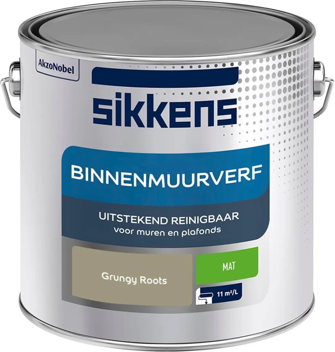 Sikkens Binnenmuurverf Mat Grungy Roots 2,5L