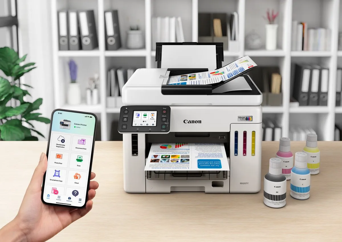 Canon Maxify GX7150 All-In-One Printer - A4 - Wit - afbeelding 6 van 6