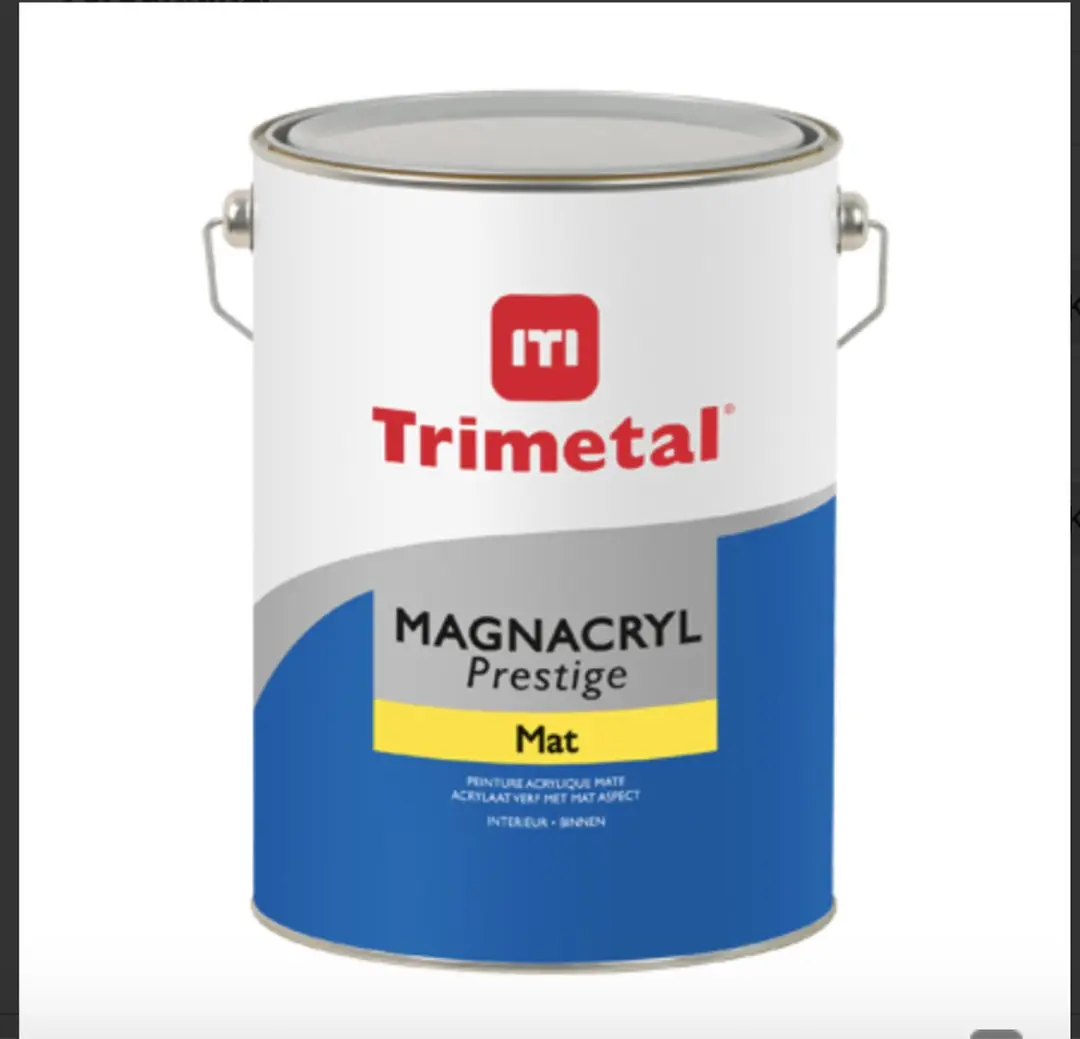 Trimetal Magnacyrl Prestige Mat Muurverf RAL 9010 - 10L