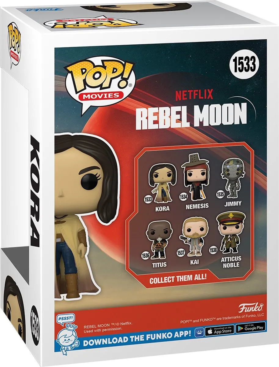 Funko Pop Movies Rebel Moon Kora #15324 - Multi