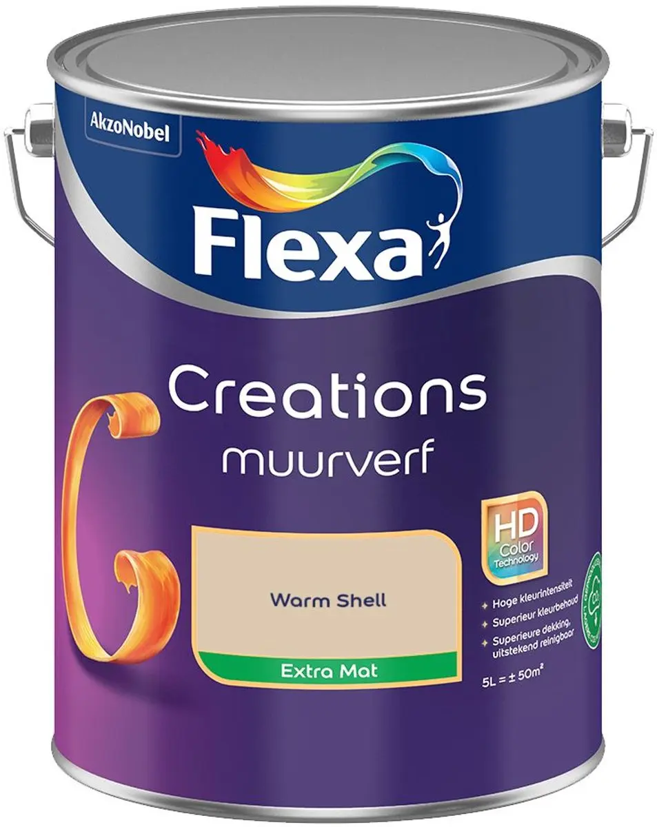 Flexa Creations Muurverf Extra Mat Warm Shell